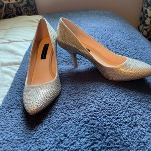 Pearl Gold dress shoes